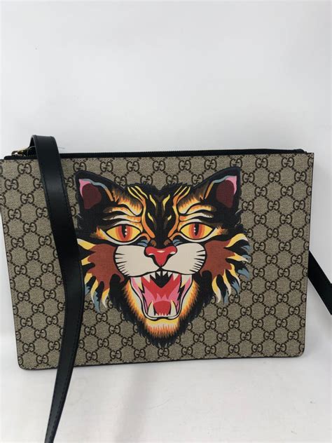 gucci tiger clutch